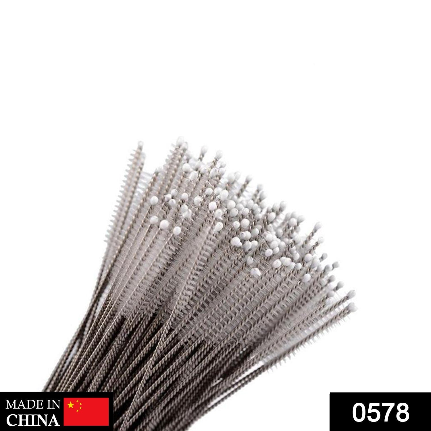 578 Stainless Steel Straw Cleaning Brush Drinking Pipe, 23mm 1 pcs 