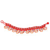 Generic Women's  Fashion Beads  Anklet Payal-Red