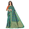 Generic Women's Banarasi silk Saree with Blouse (Multi, 5-6mtr)