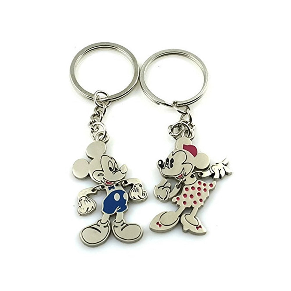 Generic Micky Double Key Chain (Color: Assorted)