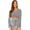 Women's Western Wear Tops (Grey)