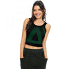 Generic Women's Western Wear Tops (Green)