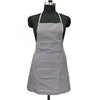 Generic Checkered Cotton Aprons (Brown)