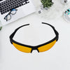 7765 Night Driving Glasses With Anti Glare Scratch Resistant Coating TOSS (1 PC)