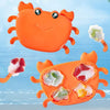 5532 Crab Ice Mold Household Ice Cream Mold Popsicle Mold Silicone Ice Cream Popsicle Children's Ice Box Popsicle Box (1 Pc)