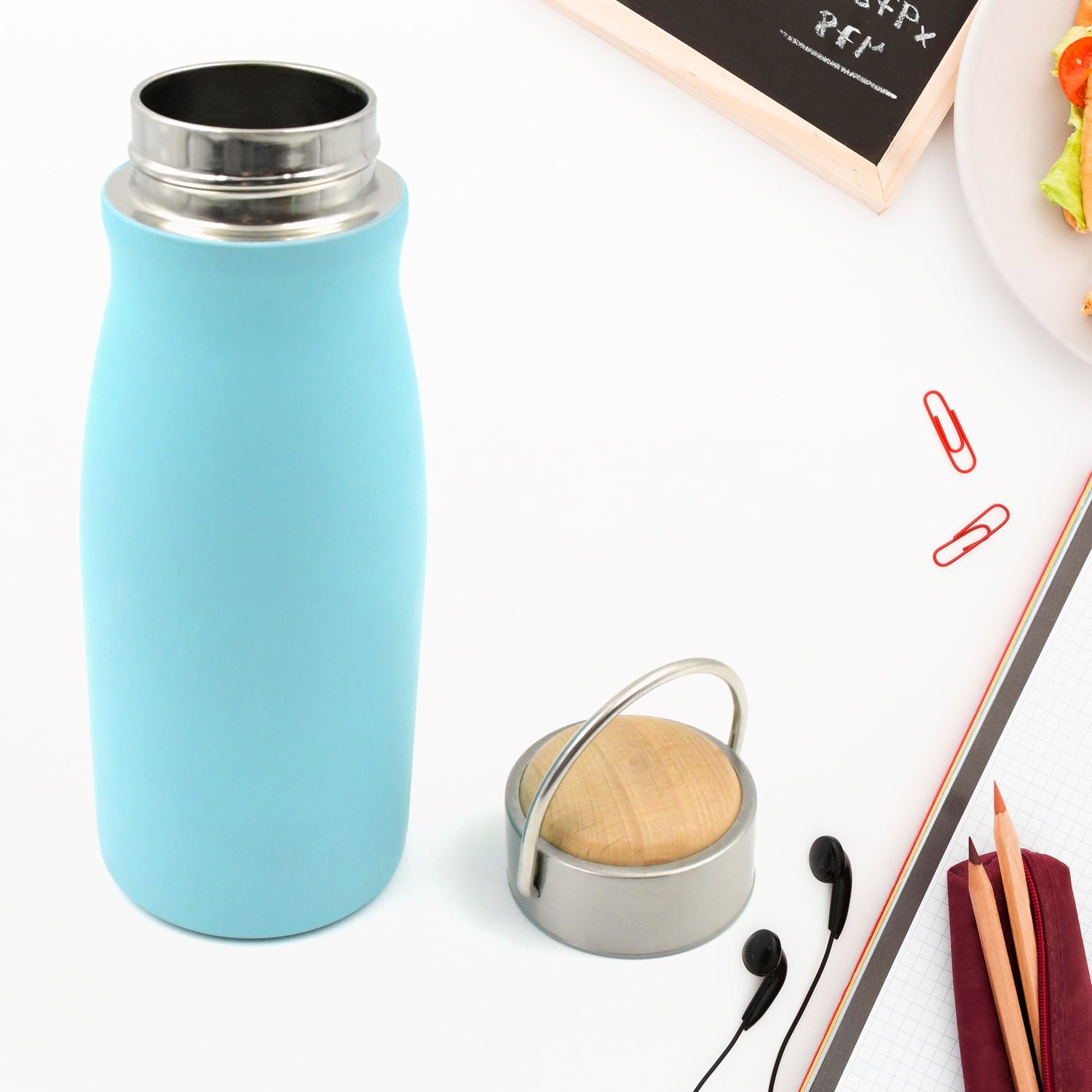 0285 Stainless Steel Water Bottle, Leak Proof, Rust Proof, For Hot & Cold Drinks (360 ML)