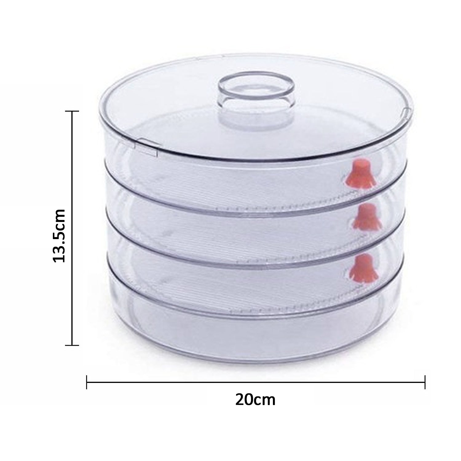 070 Plastic 4 Compartment Sprout Maker, White TOSS