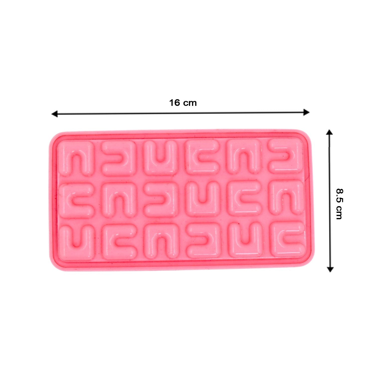 4889 Maze shape chocolate mold tray cake baking mold Flexible silicone chocolate making tool 