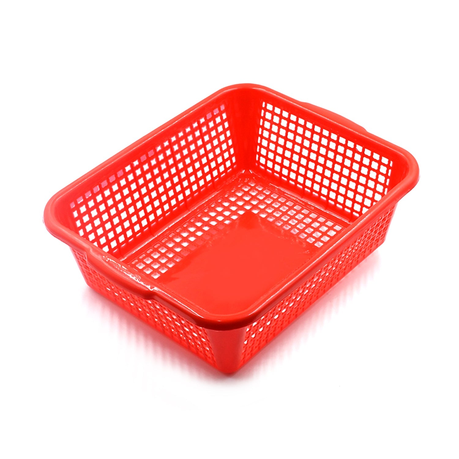 5957 Plastic Kitchen Medium Size Vegetables and Fruits Washing Basket Dish Rack Multipurpose Organizers