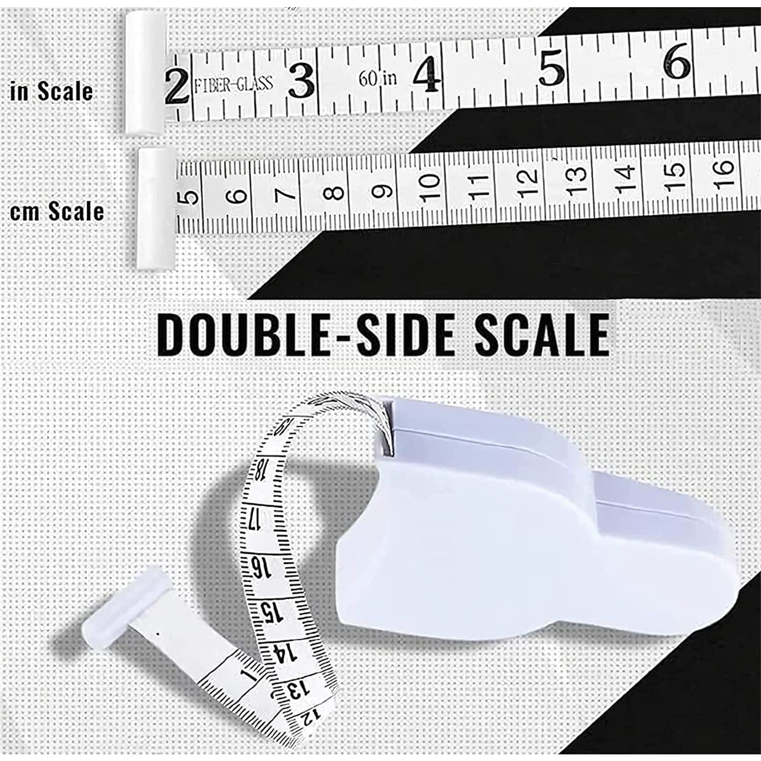 7435 Fitness Measuring Tape For Measuring Lengths, Breadths And Heights For Body And Some Other Things Etc. 