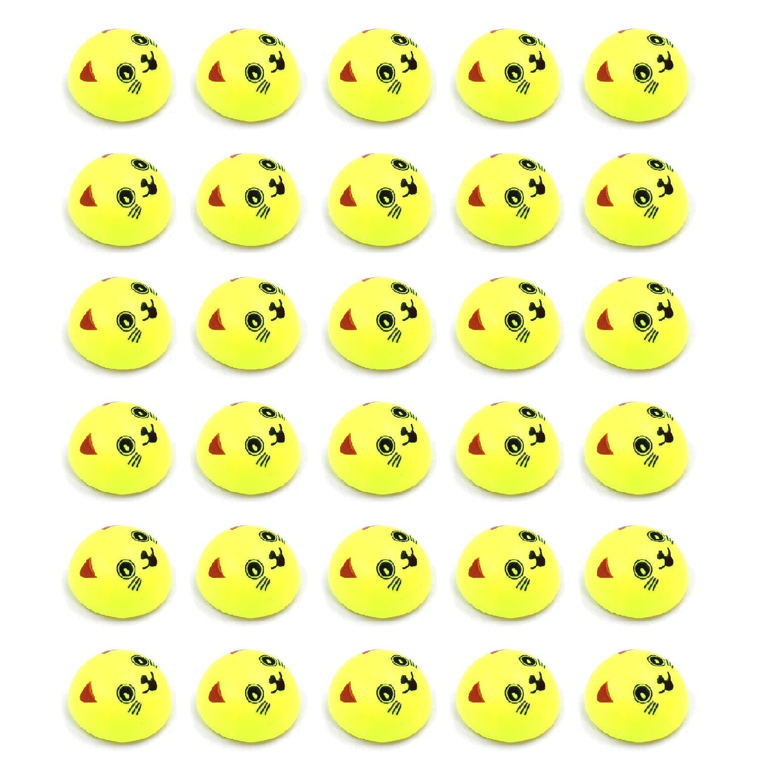 4419 30PCS PULL BACK SMILEY TOY 