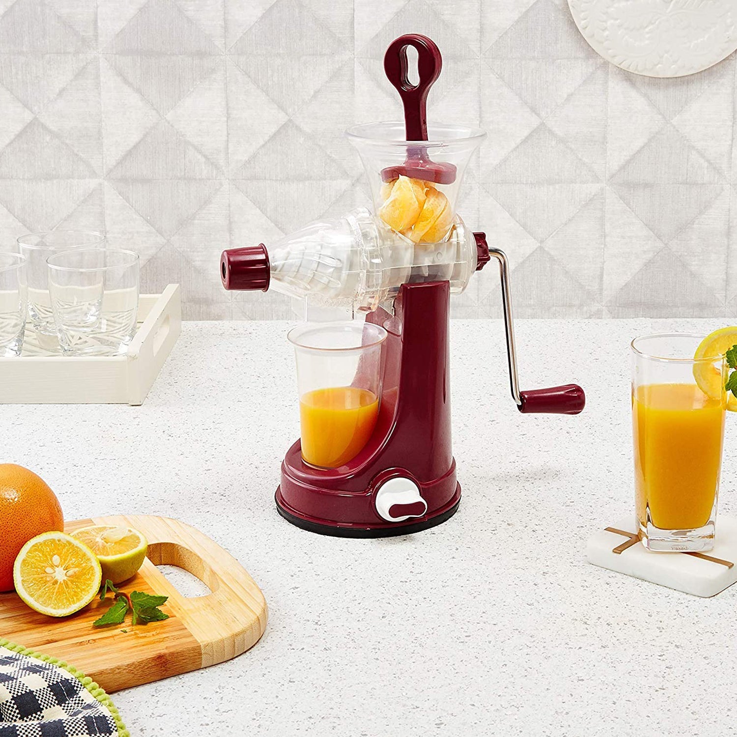 7017B ABS Juicer N Blender used widely in all kinds of household kitchen purposes for making and blending fruit juices and beverages. 