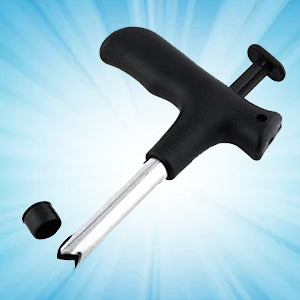 0854 Premium Quality Stainless Steel Coconut Opener Tool/Driller with Comfortable Grip 
