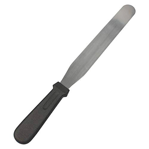 0844 Stainless Steel Palette Knife Offset Spatula for Spreading and Smoothing Icing Frosting of Cake 12 Inch 