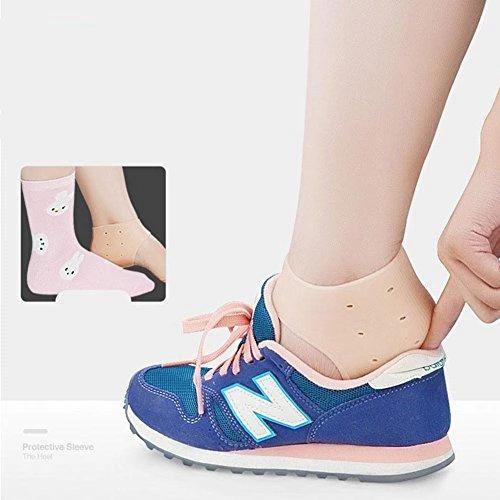 339 Moisturizing Skin Softening Silicone Gel for Dry Cracked Heel Repair (Multicolour) TOSS