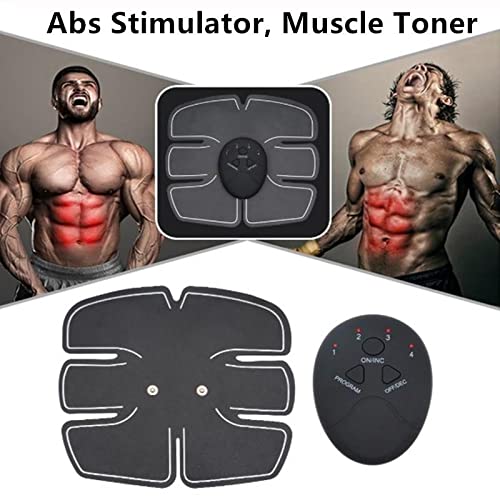 6918     6 Pack abs stimulator Wireless Abdominal and Muscle Exerciser Training Device Body Massager/6 pack abs stimulator charging battery/mart Fitness Abs Maker/Exerciser Training Device