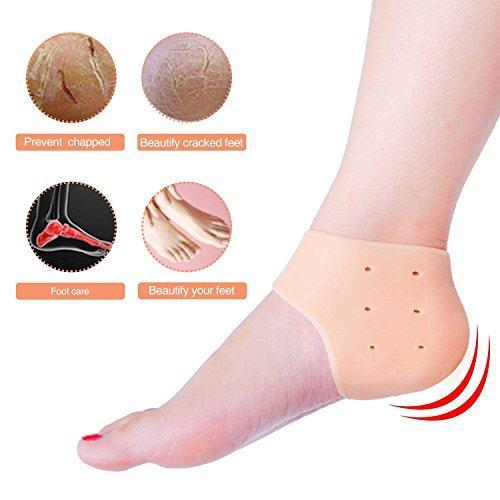 339 Moisturizing Skin Softening Silicone Gel for Dry Cracked Heel Repair (Multicolour) TOSS