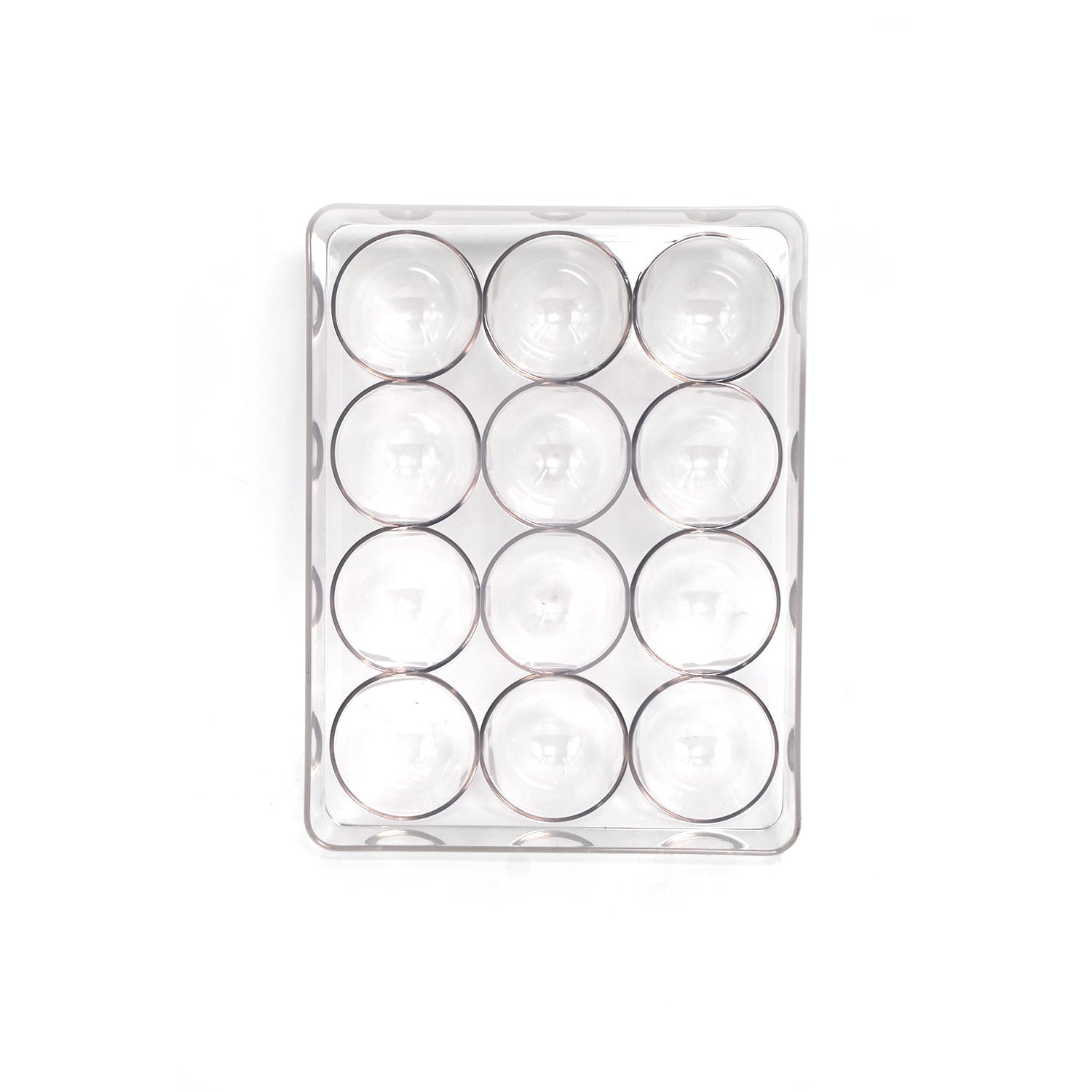 2794 12 Cavity Egg Storage Box For Holding And Placing Eggs Easily And Firmly. 