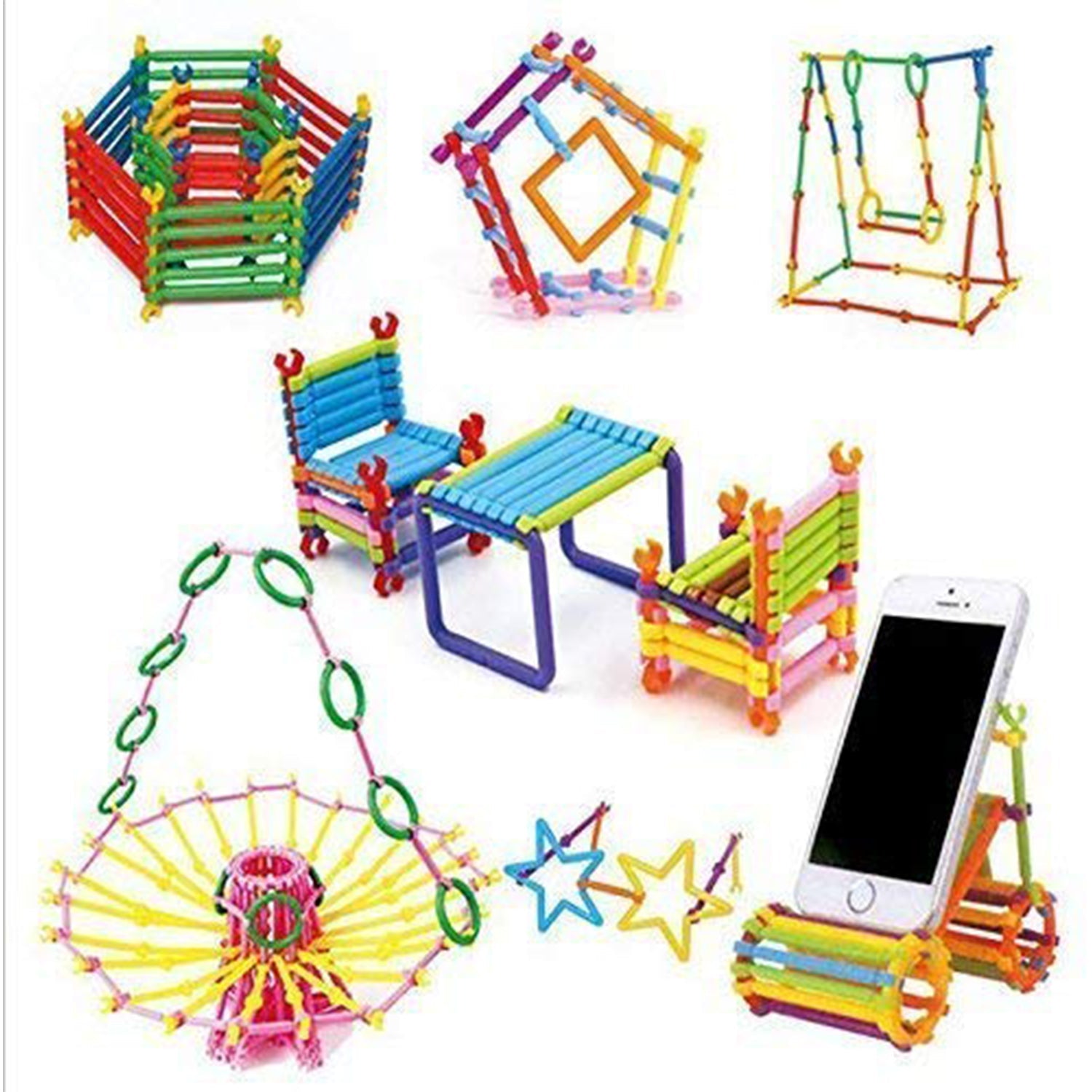 3904 250 Pc Sticks Blocks Toy used in all kinds of household and official places by kids and children's specially for playing and enjoying purposes. 