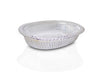 2090 Multipurpose Royal Design Oval Silver Gift Tray 