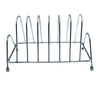 2135 Stainless Steel Square Plate Rack Stand Holder for Kitchen 